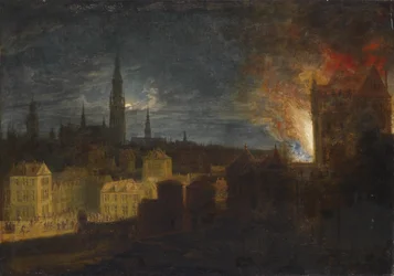 De brand van het stadhuis van Antwerpen op 4 november 1576